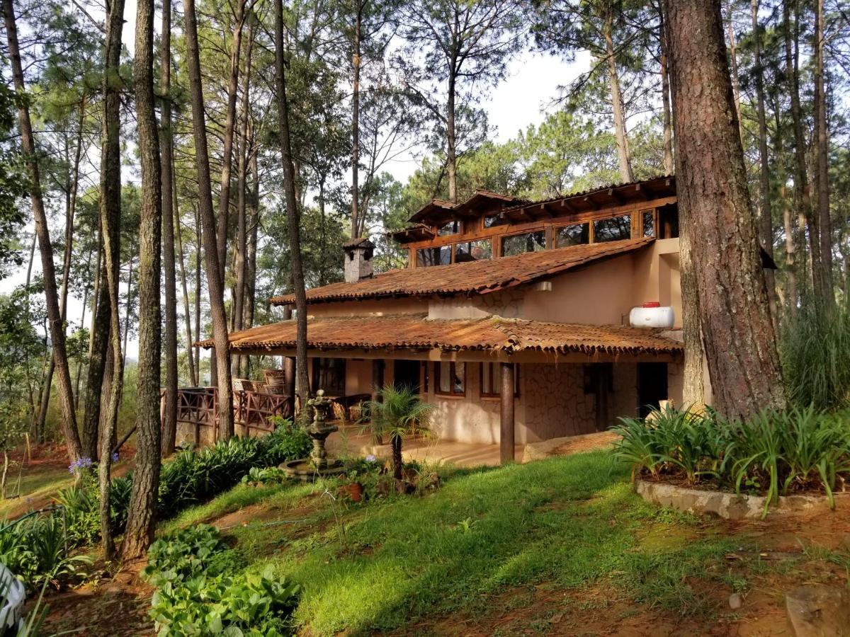 Cabaña rustica a 1km de cascada Mazamitla Exterior foto