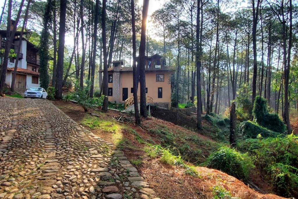 Cabaña rustica a 1km de cascada Mazamitla Exterior foto